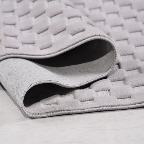 Crea Halı Havai HP05K Gri Ekstra Yumuşak Tuşeli Hav Toz Vermez Salon Halısı My Crea Home