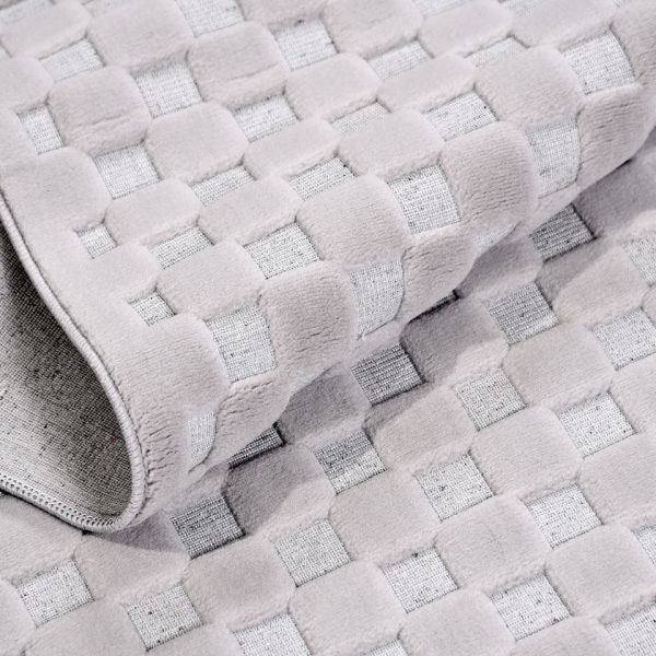 Crea Halı Havai HP05K Gri Ekstra Yumuşak Tuşeli Hav Toz Vermez Salon Halısı My Crea Home