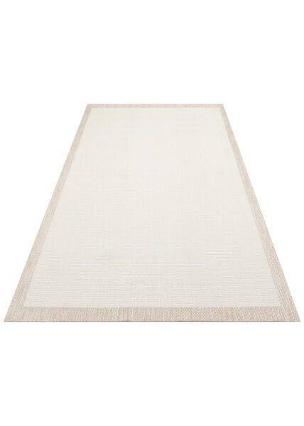 Eko Halı Mono Mno 04 Beige Hav Toz Vermez Sisal Halı Kolay Temizlenen Hasır Dokulu Modern Halı