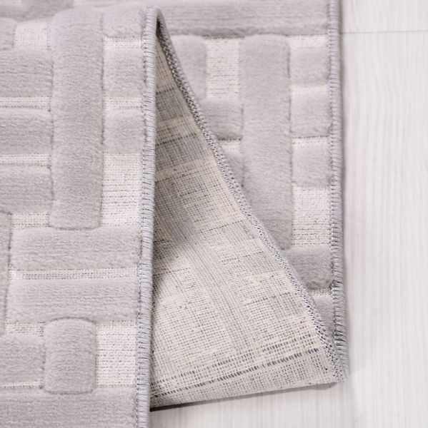 Crea Halı Havai HP06K Gri Ekstra Yumuşak Tuşeli Hav Toz Vermez Salon Halısı My Crea Home