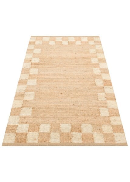 Eko Halı Echo Jüt Natural White XW ECH 13 Jüt Sisal Örgü Halı Modern İthal Jüt Halı