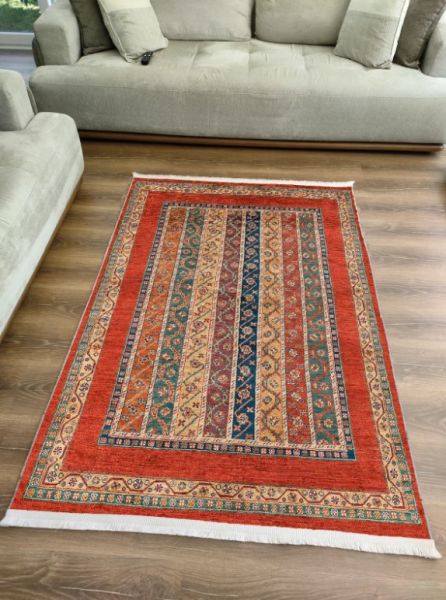 Drom Kaymaz Tabanlı Yıkanabilir Multi Etnik Salon Koridor Mutfak Halısı