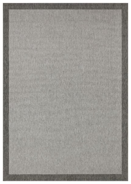 Eko Halı Mono Mno 05 Antrasit Black Hav Toz Vermez Sisal Halı Kolay Temizlenen Halı Hasır Dokulu Modern Halı