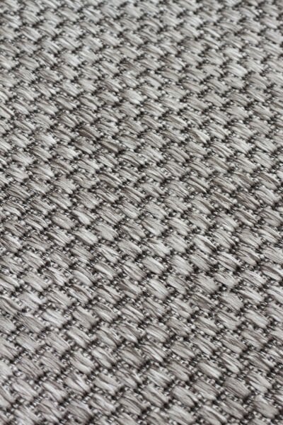 Eko Halı Mono Mno 05 Antrasit Black Hav Toz Vermez Sisal Halı Kolay Temizlenen Halı Hasır Dokulu Modern Halı