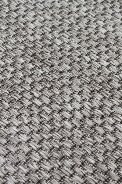 Eko Halı Mono Mno 05 Antrasit Black Hav Toz Vermez Sisal Halı Kolay Temizlenen Halı Hasır Dokulu Modern Halı