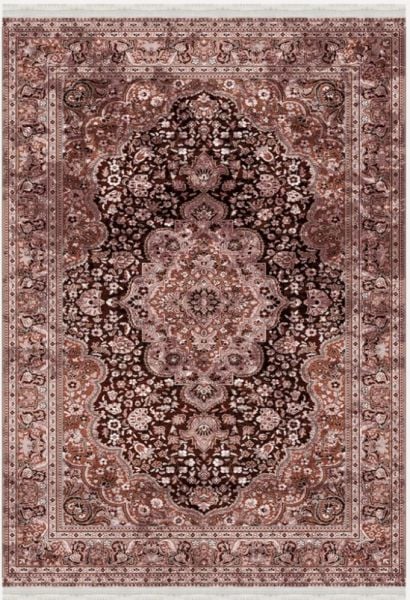 Drom Kaymaz Tabanlı Yıkanabilir Vintage Etnik Desenli Otantik Pamuk Salon Koridor Mutfak Halısı