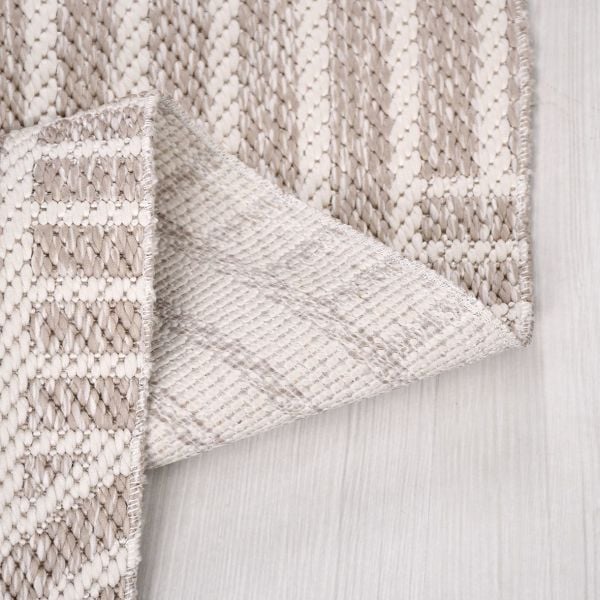 Crea Halı Epsilon EP01K Bej Hav Toz Vermez Sisal Halı Kolay Temizlenen Hasır Dokulu Modern Halı