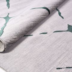 Crea Halı Stone Koleksiyonu 17138K Modern Makine Halısı Gri Yeşil My Crea home 160x230