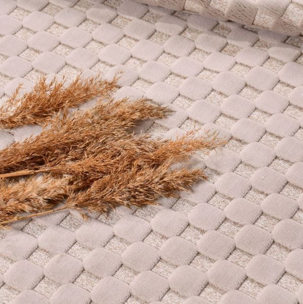 Crea Halı Havai HP08K Bej Ekstra Yumuşak Tuşeli Hav Toz Vermez Salon Halısı My Crea Home