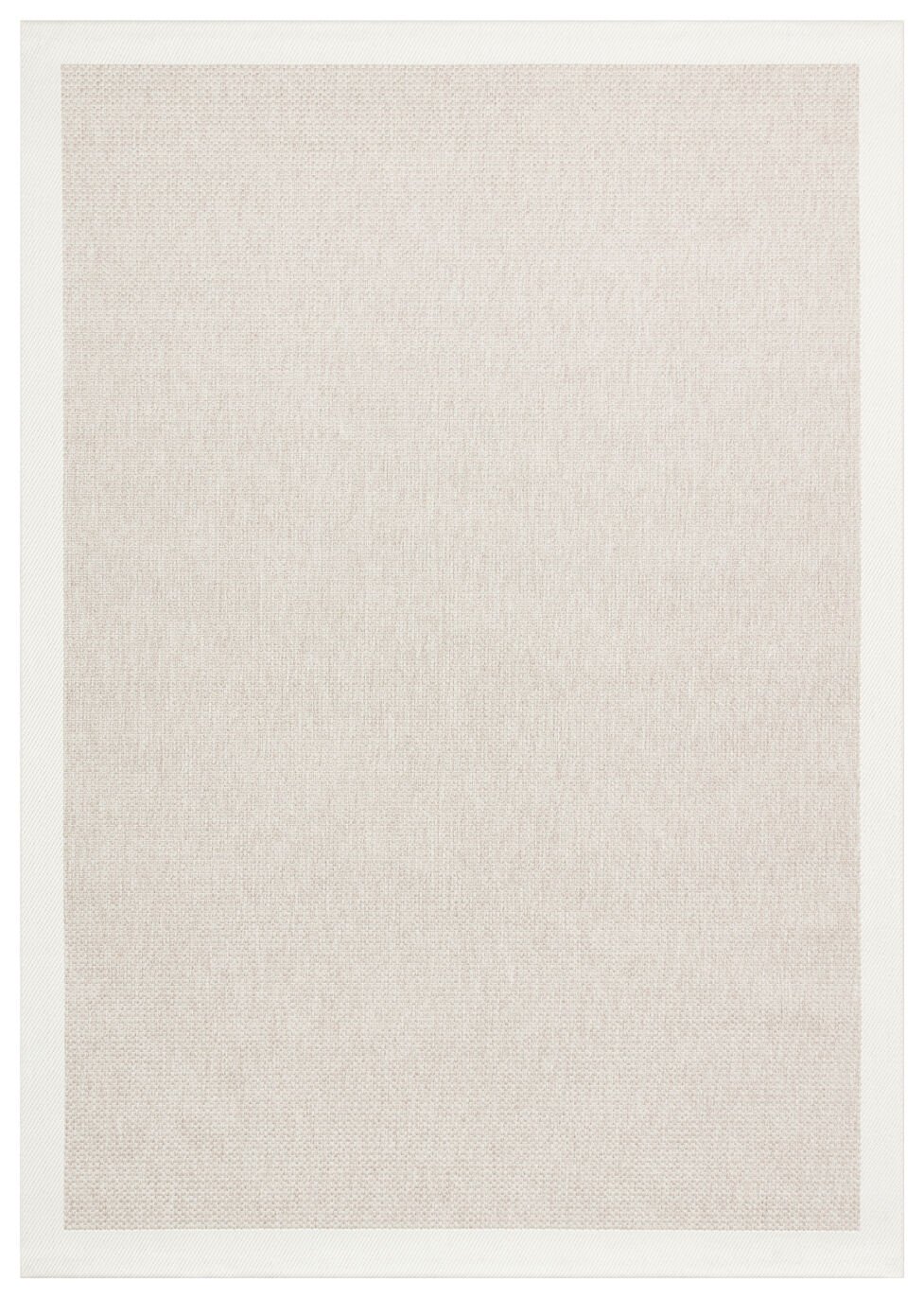 Eko Halı Mono Mno 05 Beige Cream Hav Toz Vermez Sisal Halı Kolay Temizlenen Hasır Dokulu Modern Halı