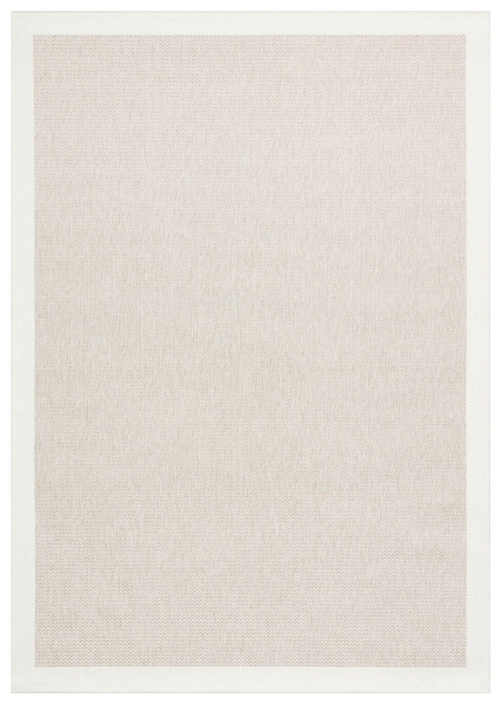 Eko Halı Mono Mno 05 Beige Cream Hav Toz Vermez Sisal Halı Kolay Temizlenen Hasır Dokulu Modern Halı