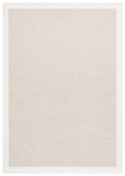 Eko Halı Mono Mno 05 Beige Cream Hav Toz Vermez Sisal Halı Kolay Temizlenen Hasır Dokulu Modern Halı