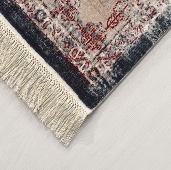 Crea Halı Albatros AE04 Vintage Eskitme Desen Yumuşak Tuşeli Etnik Dokuma Taban Etnik Salon Oturma Odası Halısı My Crea Home