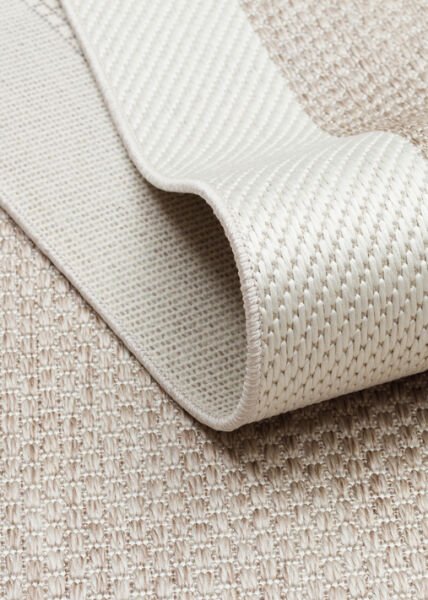 Eko Halı Mono Mno 05 Beige Cream Hav Toz Vermez Sisal Halı Kolay Temizlenen Hasır Dokulu Modern Halı