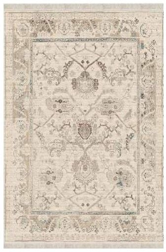 Halımax Dara 55 Yıkanabilir Kaymaz Dokuma Tabanlı Vingate Desenli Modern Halı