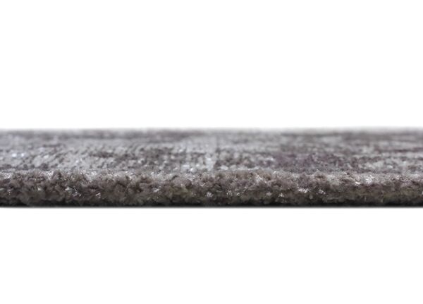 Lina Çift Taraflı %100 Pamuk Kilim Modern Yıkanabilir Şönil Kilim 10407-D Gri Krem Koridor Mutfak Salon Şönil Halı Çift Taraflı Yolluk