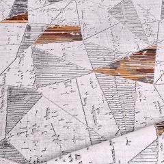 Crea Halı Stone Koleksiyonu 17169 Gri - Bakır Makine Halısı My Crea Home 100x400