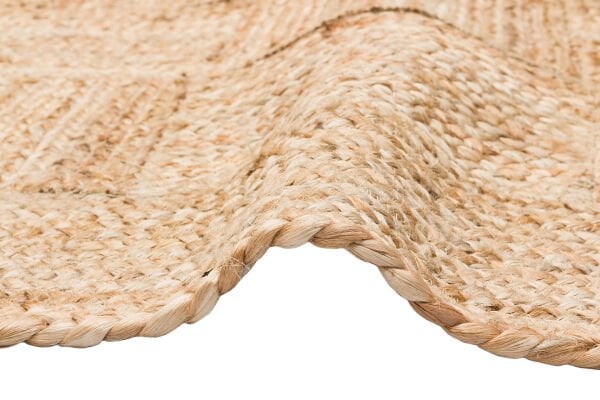 Eko Halı Echo Jüt ECH 06 Natural XW Jüt Sisal Örgü Halı Modern İthal Jüt Halı Salon Oturma Odası Mutfak Balkon Jüt Halı