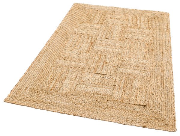 Eko Halı Echo Jüt ECH 06 Natural XW Jüt Sisal Örgü Halı Modern İthal Jüt Halı Salon Oturma Odası Mutfak Balkon Jüt Halı