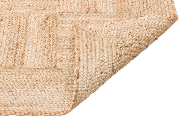 Eko Halı Echo Jüt ECH 06 Natural XW Jüt Sisal Örgü Halı Modern İthal Jüt Halı Salon Oturma Odası Mutfak Balkon Jüt Halı