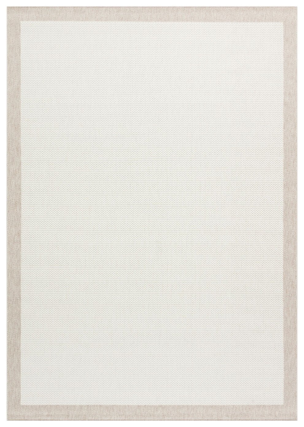 Eko Halı Mono Mno 05 Cream Beige Hav Toz Vermez Sisal Halı Kolay Temizlenen Hasır Dokulu Modern Halı