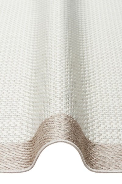 Eko Halı Mono Mno 05 Cream Beige Hav Toz Vermez Sisal Halı Kolay Temizlenen Hasır Dokulu Modern Halı
