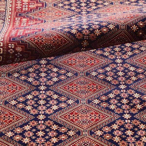 Crea Halı Altay HT01 Klasik Kırmızı  Afgan Halısı Etnik Makine Dokuma Oturma Odası Salon Halısı My Crea Home