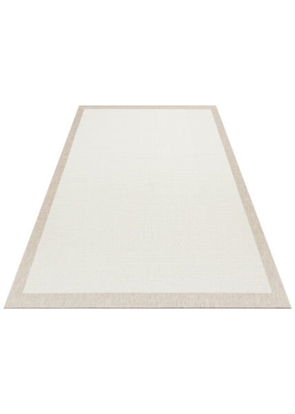 Eko Halı Mono Mno 05 Cream Beige Hav Toz Vermez Sisal Halı Kolay Temizlenen Hasır Dokulu Modern Halı