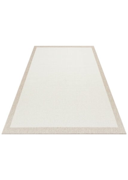 Eko Halı Mono Mno 05 Cream Beige Hav Toz Vermez Sisal Halı Kolay Temizlenen Hasır Dokulu Modern Halı