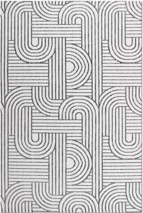 Crea Halı Epsilon EP03K Gri Hav Toz Vermez Sisal Halı Kolay Temizlenen Hasır Dokulu Modern Halı