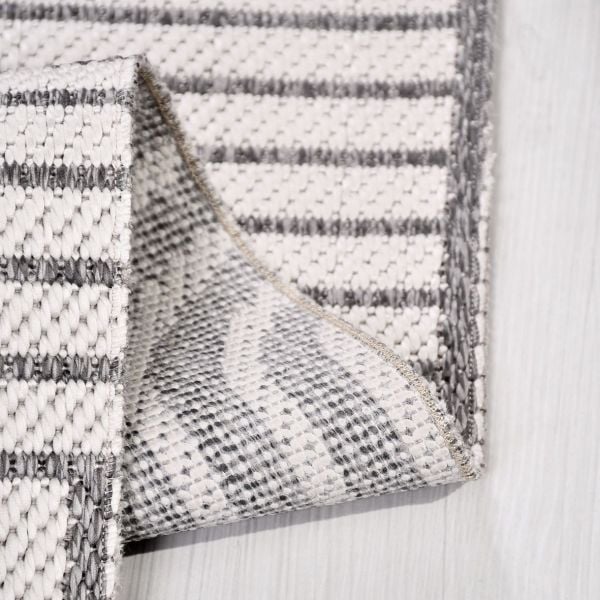 Crea Halı Epsilon EP03K Gri Hav Toz Vermez Sisal Halı Kolay Temizlenen Hasır Dokulu Modern Halı