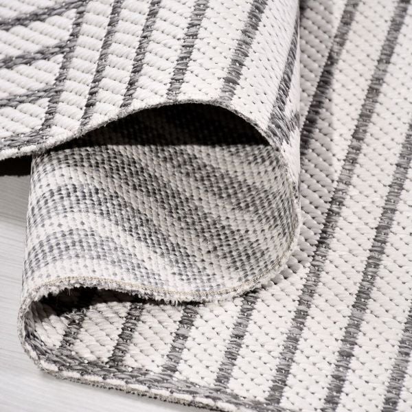 Crea Halı Epsilon EP03K Gri Hav Toz Vermez Sisal Halı Kolay Temizlenen Hasır Dokulu Modern Halı