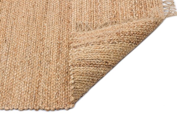 Eko Halı Echo Jüt Natural XW ECH 02 Jüt Sisal Örgü Halı Modern İthal Jüt Halı Salon Oturma Odası Mutfak Balkon Jüt Halı Jüt Yolluk