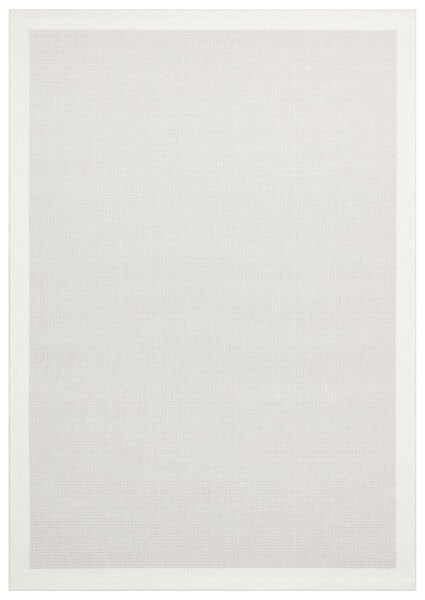 Eko Halı Mono Mno 05 Grey Cream Hav Toz Vermez Sisal Halı Kolay Temizlenen Hasır Dokulu Modern Halı