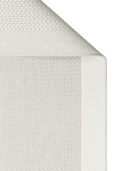 Eko Halı Mono Mno 05 Grey Cream Hav Toz Vermez Sisal Halı Kolay Temizlenen Hasır Dokulu Modern Halı