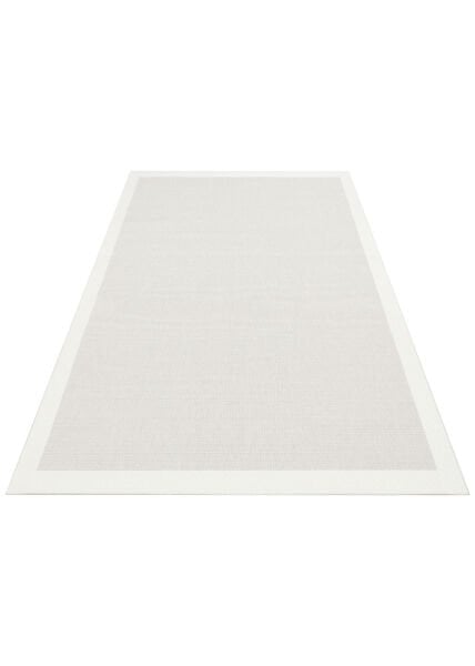 Eko Halı Mono Mno 05 Grey Cream Hav Toz Vermez Sisal Halı Kolay Temizlenen Hasır Dokulu Modern Halı