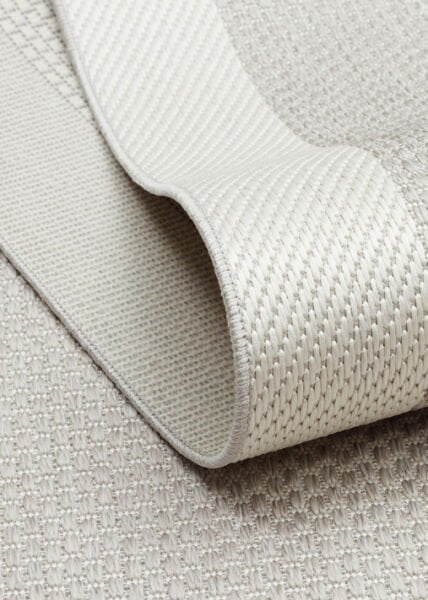 Eko Halı Mono Mno 05 Grey Cream Hav Toz Vermez Sisal Halı Kolay Temizlenen Hasır Dokulu Modern Halı