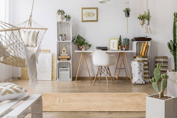 Eko Halı Echo Jüt Natural XW ECH 10 Jüt Sisal Örgü Halı Modern İthal Jüt Halı