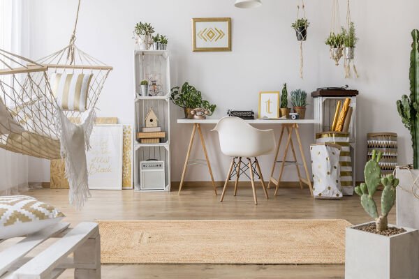 Eko Halı Echo Jüt XW ECH 10 Natural Jüt Sisal Örgü Halı Modern Salon Oturma Odası Balkon Halısı Jüt Kilim