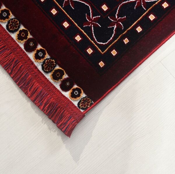 Crea Halı Altay HT03 Klasik Kırmızı  Afgan Halısı Etnik Makine Dokuma Oturma Odası Salon Halısı My Crea Home