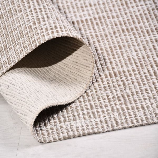 Crea Halı Epsilon EP05K Bej Hav Toz Vermez Sisal Halı Kolay Temizlenen Hasır Dokulu Modern Halı