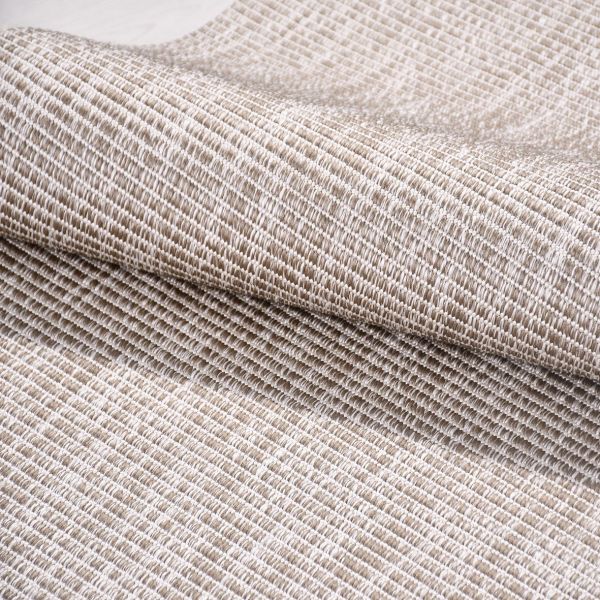 Crea Halı Epsilon EP05K Bej Hav Toz Vermez Sisal Halı Kolay Temizlenen Hasır Dokulu Modern Halı