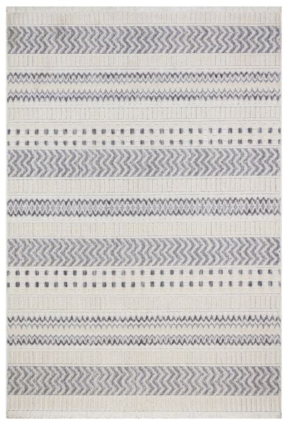 Türkmen Halı Harvey HR02 Gri Kabartmalı Modern Dokuma Salon Halısı
