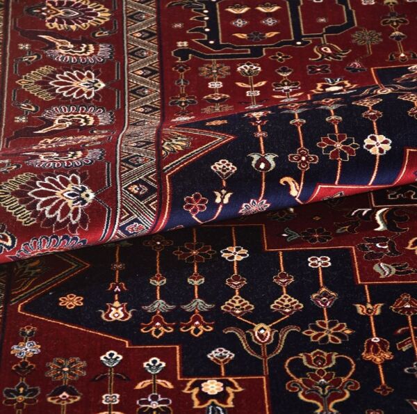 Crea Halı Altay HT04 Klasik Kırmızı  Afgan Halısı Etnik Makine Dokuma Oturma Odası Salon Halısı My Crea Home