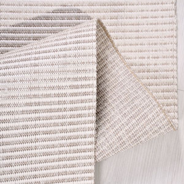 Crea Halı Epsilon EP06K Krem Hav Toz Vermez Sisal Halı Kolay Temizlenen Hasır Dokulu Modern Halı