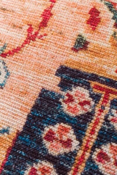 Eko Halı Elista Vintage ELS 205 Multy Yumuşak Dokuma Kaymaz Tabanlı Yıkanabilir Modern Halı Salon Oturma Odası Mutfak Koridor Halısı