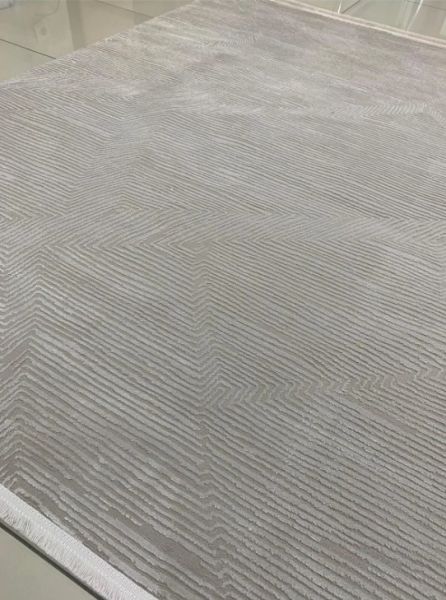 Merinos Rcycle Koleksiyonu 38446 071 Gri Modern Dokuma Salon Mutfak Halısı Yolluk