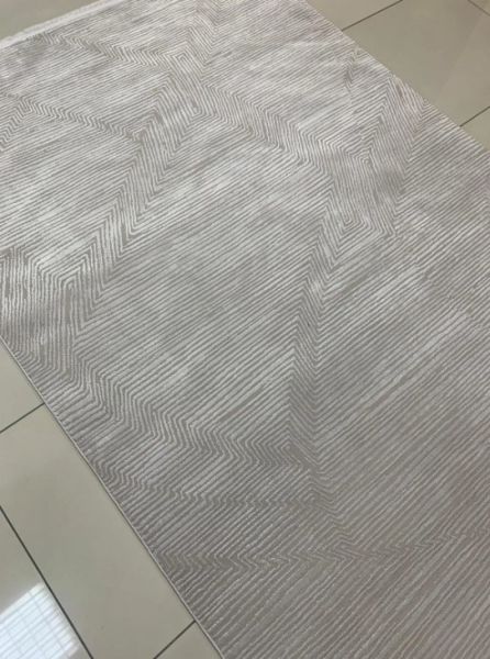 Merinos Rcycle Koleksiyonu 38446 071 Gri Modern Dokuma Salon Mutfak Halısı Yolluk