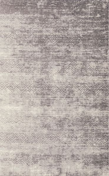 Drom Kaymaz Tabanlı Yıkanabilir Gri Modern Salon Halısı