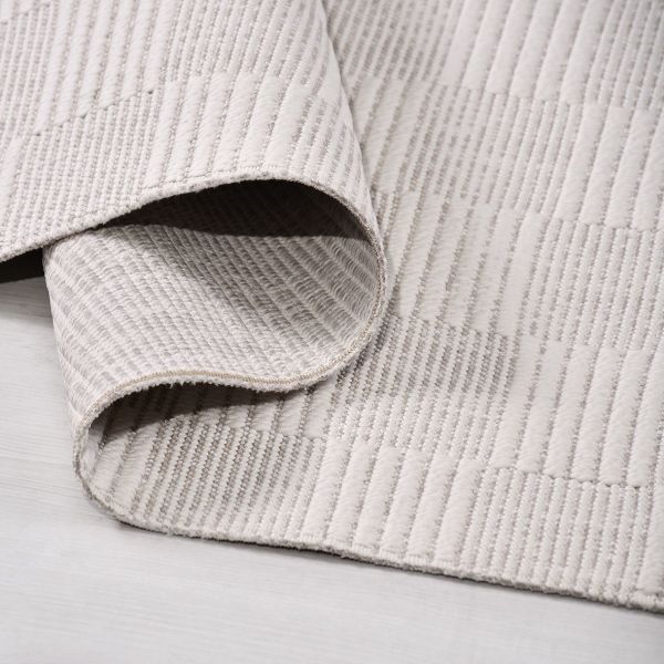 Crea Halı Epsilon EP08K Krem Hav Toz Vermez Sisal Halı Kolay Temizlenen Hasır Dokulu Modern Halı